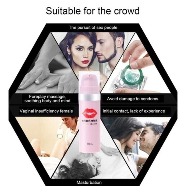 Be Care Lubricant Gel Orgasm Liquid Female Pleasure-Enhancing Gel Couple Fun Sex Adult For Woman Lubricant Oil 15ML - Image 2