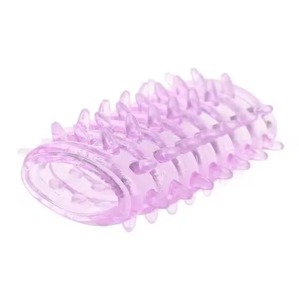 Be Care Cock Delay Ring Penis Sleeve Reusable Condom Adult Toy G-Spot Crystal Spike Penis Sleeve